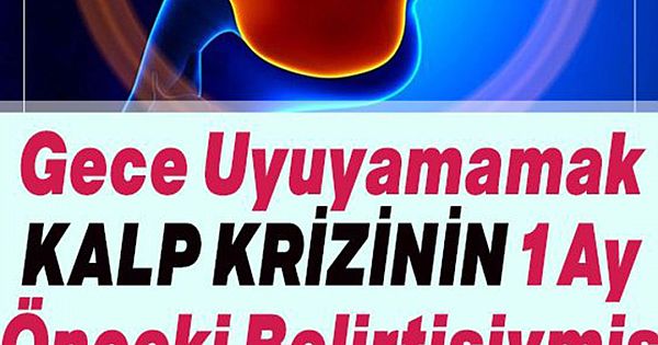Kalp Krizinden 1 Ay Önce 