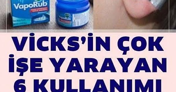 Vicks 12 Adet P'üf Noktaları 