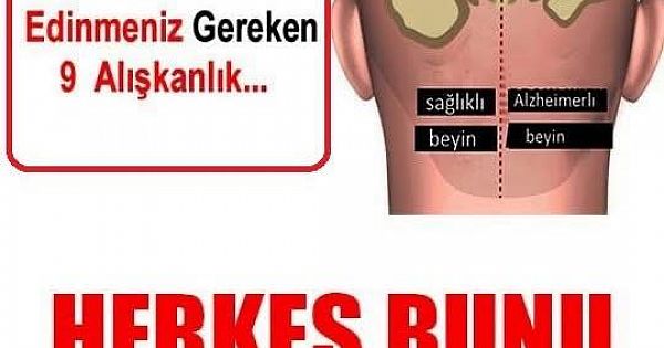 Alzheimer hastalığının ilk belirtisi 