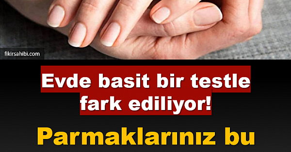 Parmaklarınız Bu Şekildeyse