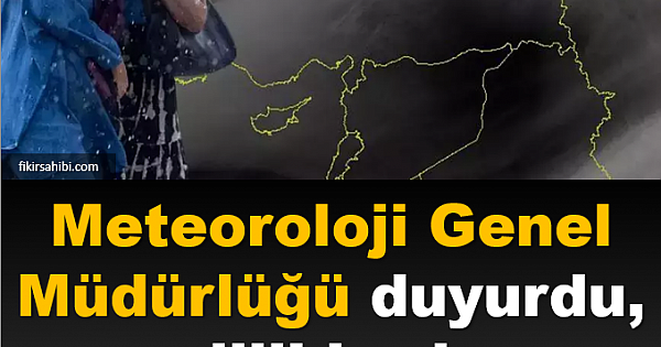 Sağanak Yağış Geliyor