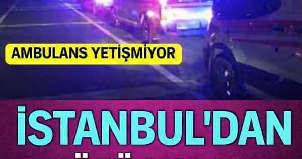 İstanbul'dan acı haber 