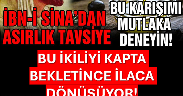 BU KARIŞIMI DENEYİN!