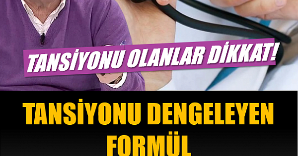 Tansiyonu Dengeliyor